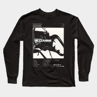 Massive Attack - Mezzanine Tracklist Album Long Sleeve T-Shirt